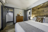 Bedroom, view of closet