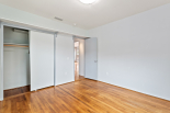 Back bedroom, view of hallway