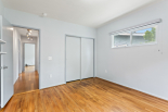 Front bedroom, view of hallway