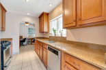 kitchen, view towards office