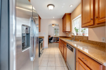 kitchen, view towards office 