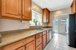 kitchen, view towards back door